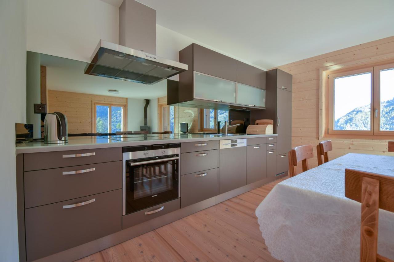 Chalet Le Cerf - Newly Build - Wow Views! Villa La Tzoumaz Eksteriør bilde